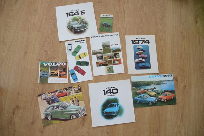 Brochure - Volvo - Volvo PV 544 1800 ES 164E 140 catalogue brochure prospekt folder depliant