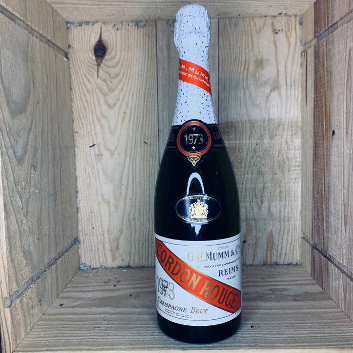 1973 G. H. Mumm, Cordon Rouge - Champagne - 1 Flaschen (0,75 l)