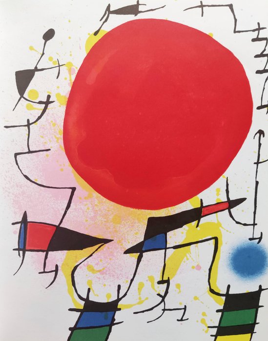Joan Miro (1893-1983) - Litografía original III