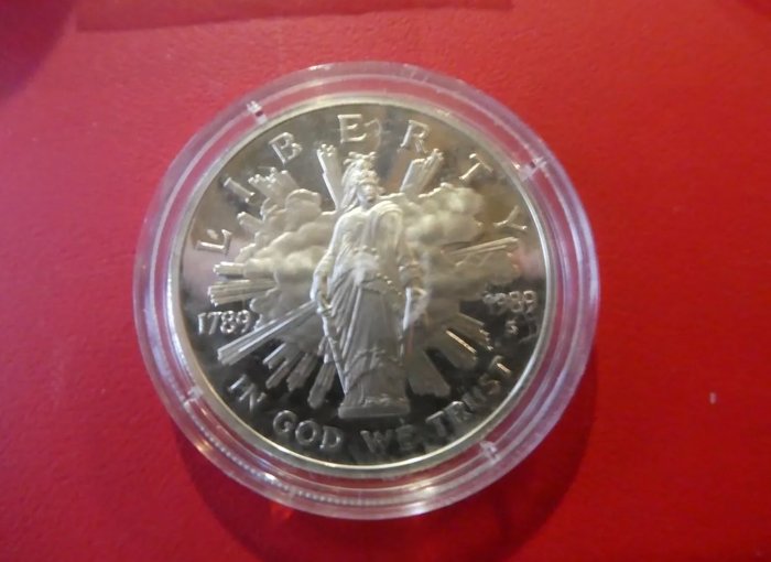 美國. 1 Dollar 1989 Liberty  (沒有保留價)