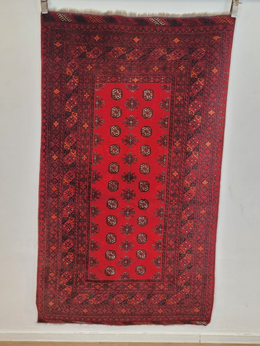 Afghan Art Deco - Teppich - 179 cm - 104 cm