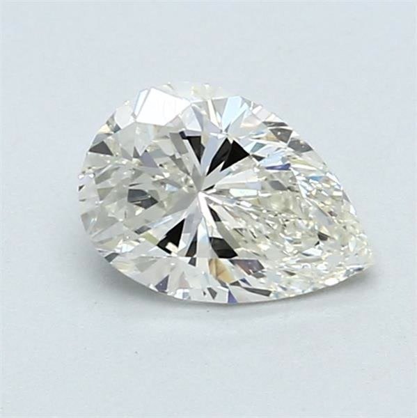 1 pcs 鑽石  (天然)  - 0.90 ct - 梨形 - J(極微黃、從正面看是亮白色) - VS2 - 美國寶石學院（Gemological Institute of America (GIA)）