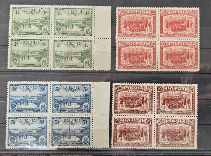 British Commonwealth 1900/1900 - Παγκόσμια γραμματόσημα Παπούα και Μπαχαβαλπούρ - Sgh