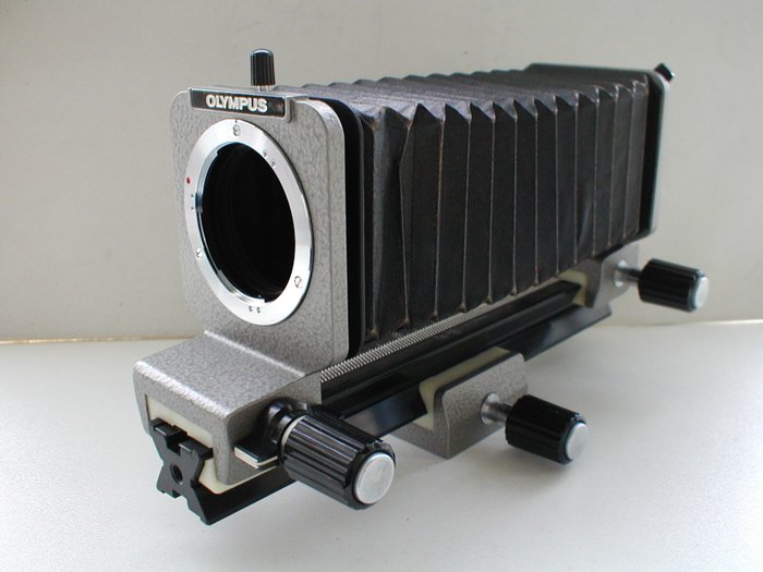 Olympus OM system Auto Bellows voor macrofotografie Fuelle