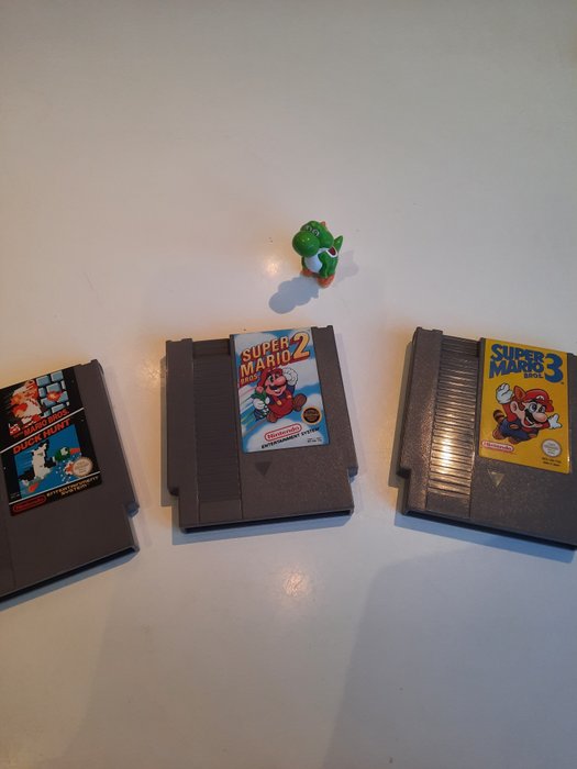 Nintendo - NES - SUPER MARIO Bros 1,2,3 + Duck Hunt - Videospill