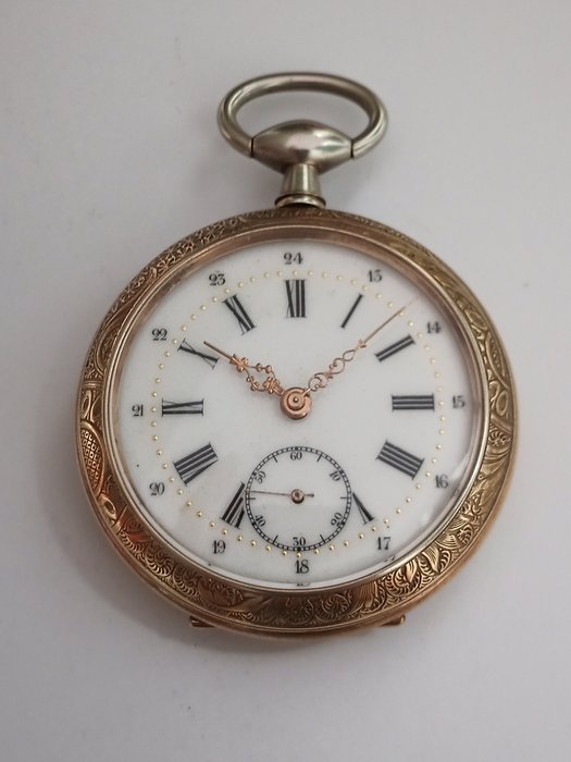 Schlüssel Taschenuhr - 1850 - 1900
