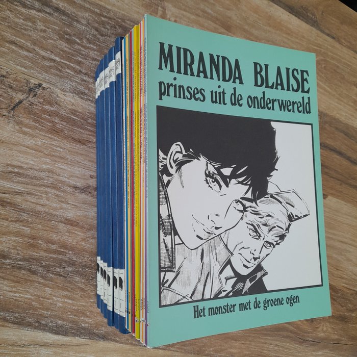Modesty Blaise - Complete serie Modesty Blaise soft- en hardcover - 20 Album - Ensipainos - 1980/2000