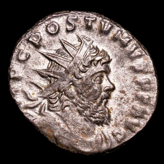 Impero romano. Aureolus. Antoninianus 268 AD. Milan mint. FIDES EQVIT