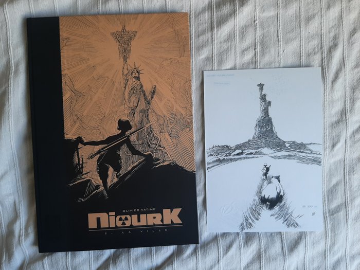 Niourk T2 - La Ville + ex-libris - C - 1 Album - Begränsad och numrerad upplaga - 2015
