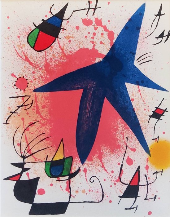 Joan Miro (1893-1983) - Litografía original I