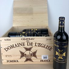 2019 Château du Domaine de l’Eglise – Bordeaux, Pomerol – 6 Flessen (0.75 liter)