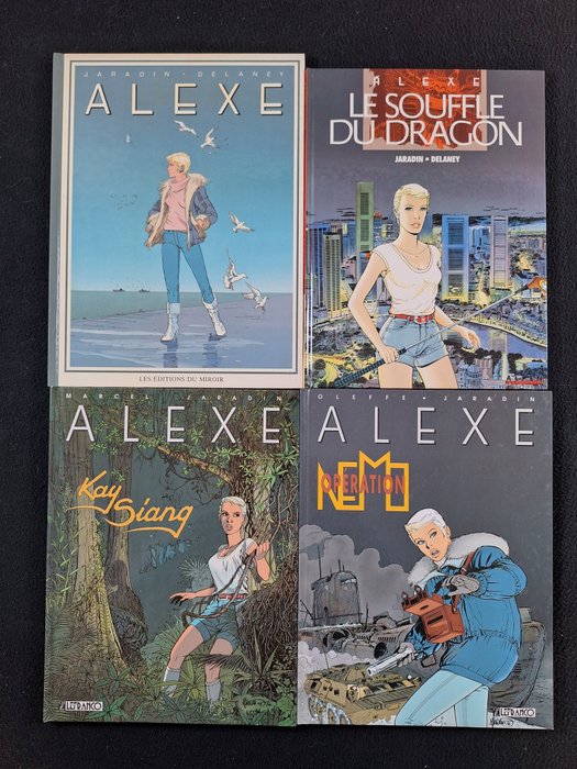 Alexe T1 à T4 - série complète - 4x C - 4 Álbuns - Primeira edição - 1986/1996