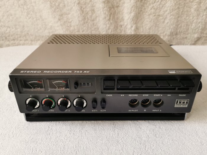 Itt - Schaub-Lorens - 740-AV -Stereo Magnetofon-odtwarzacz