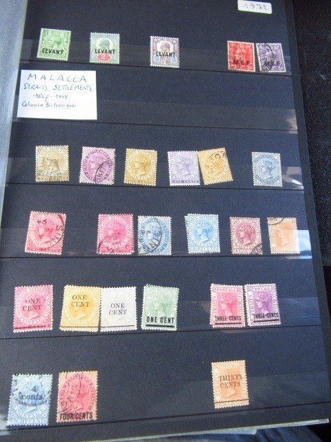 Malaca  - Colección de sellos