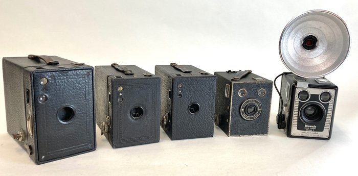 Kodak 5 boxcamera's Analoge Kamera