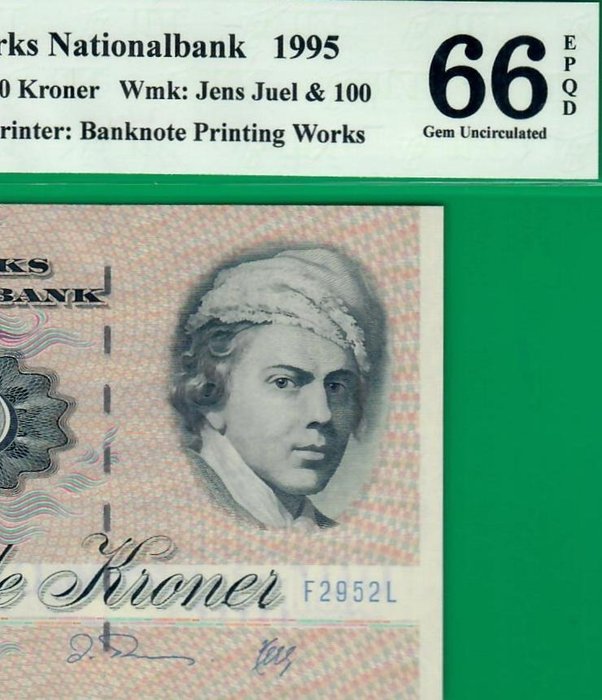 Danemark. - 100 kroner 1995 - Pick 54c  (Sans Prix de Réserve)