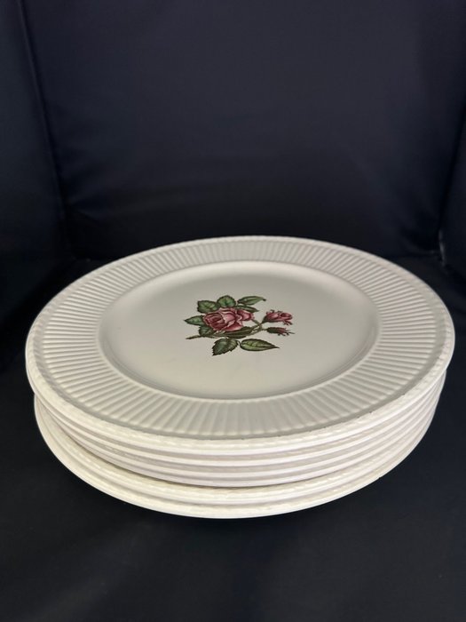 Wedgwood - Bord (6) - Moss Rose Dinner plate - Porselein