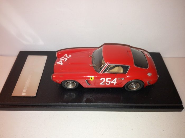 AMR-X Nostalgia Due 1:43 - Urheiluauton pienoismalli -Ferrari 250 SWB Berlinetta #254 Handbuilt RUF Historic metal kit - Berlinettes