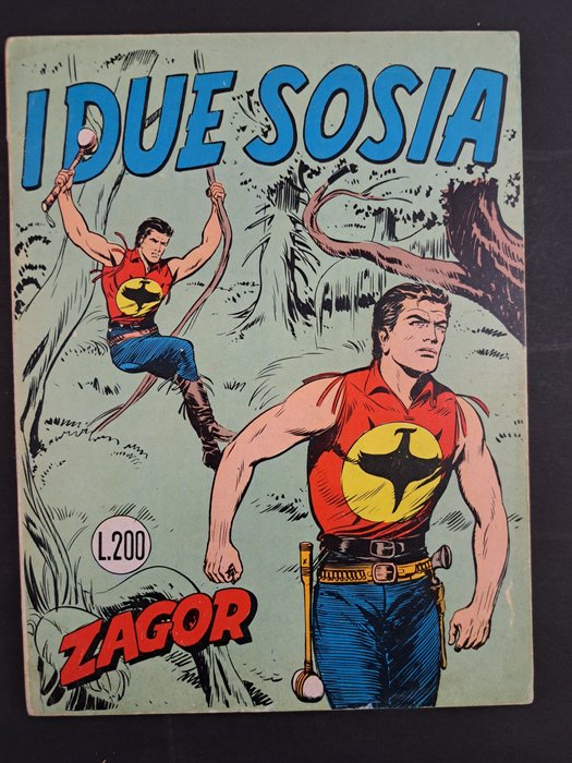 Zagor Zenith n. 56 - I Due Sosia - 1 Comic - Prima ediție - 1965