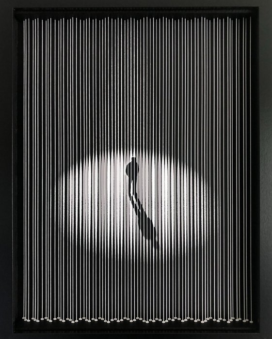 R. Kingmans - Wire sculpture "Focus"