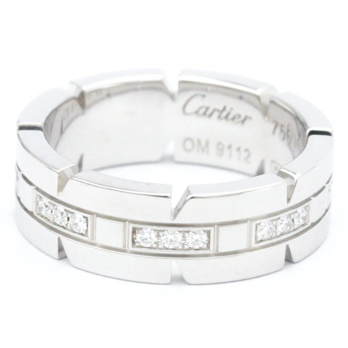 Cartier - Bague - 18 carats Or blanc 