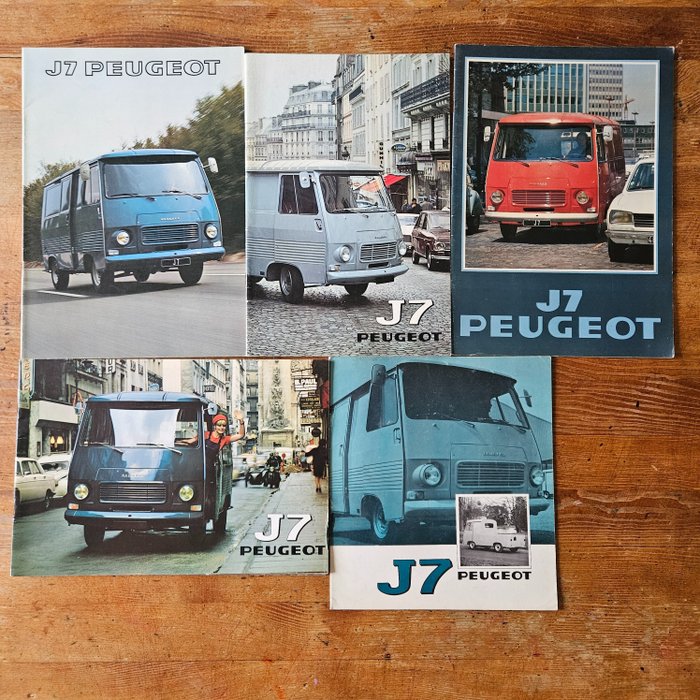 Brochure - Peugeot - J7 - 1977