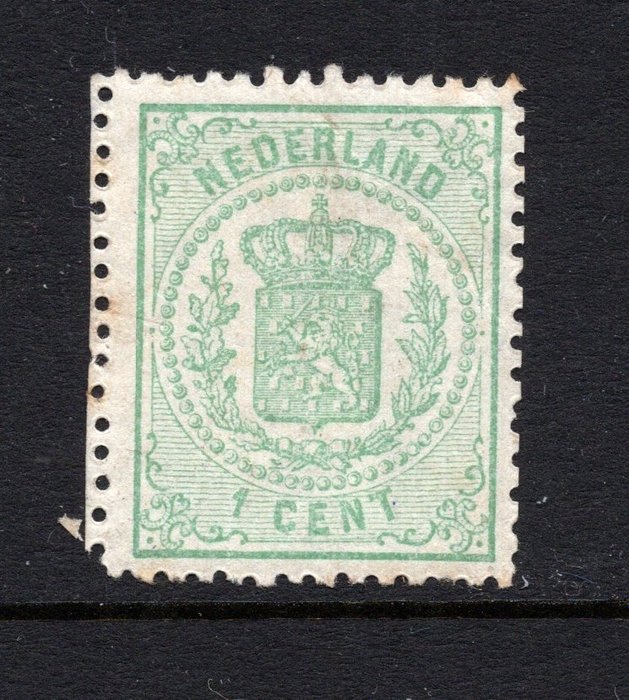 荷蘭 1869 - 徽章印章 - 全球免費送貨 - NVPH 15C