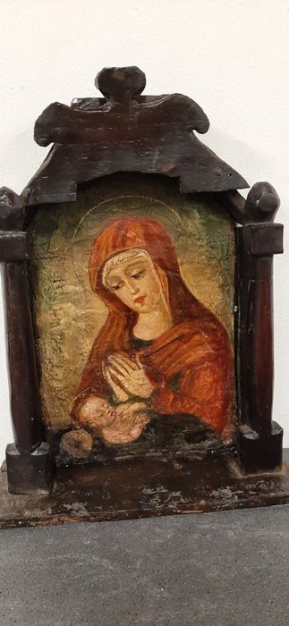 Scuola italiana (XIX) - Madonna con Gesù Bambino