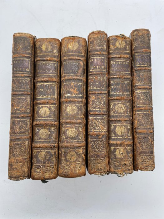 M. Le comte de Buffon - Histoire naturelle générale et particulière avec la description du Cabinet du Roi (6 Tomes) - 1752
