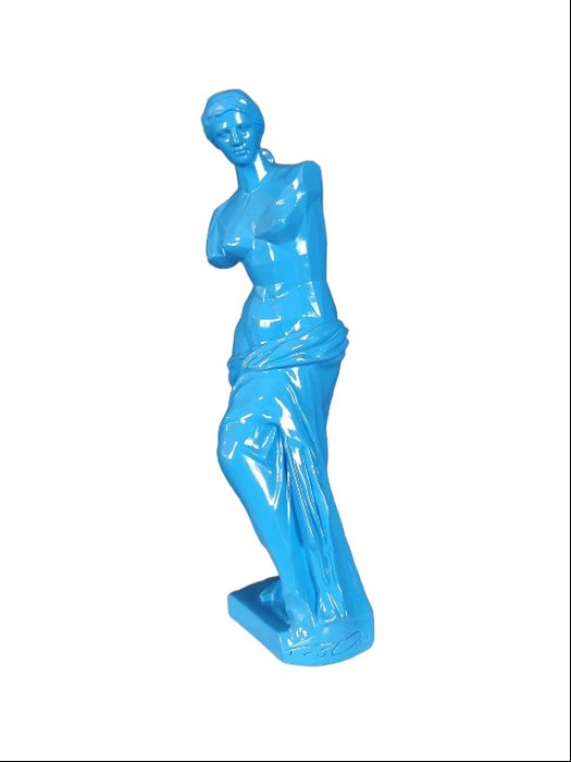 Richard Orlinski (1966) - Sculptură, Venus di Milo (New) 34cm + Gift Box - 34 cm - Rășină
