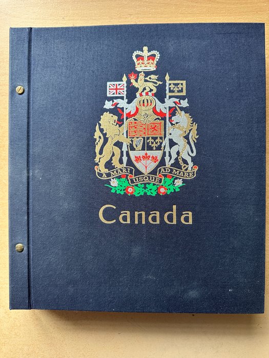Kanada 1870/2000 - Sammlung in einem Davo-Album