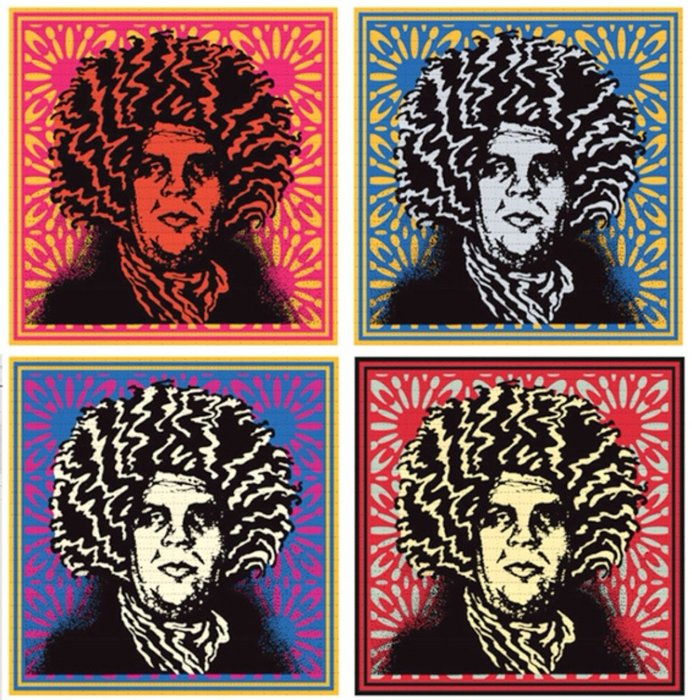 Shepard Fairey (OBEY) (1970) - Psychedelic Andre Set (Matching Numbers) + COA