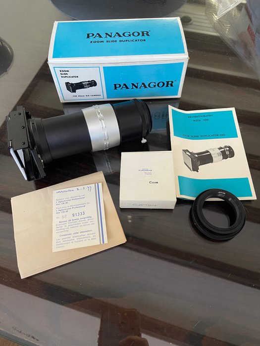 Panagor Zoom slide Duplicator for slide scanning (T2) Analogt kamera