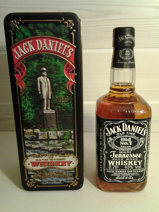 Jack Daniel's - Old No 7 - Gift Tin  - b. 1980‹erne - 70 cl