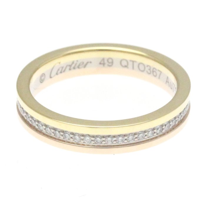 Cartier - Gyűrű - 18 kt. Fehér arany, Sárga arany, Rózsaszín arany 