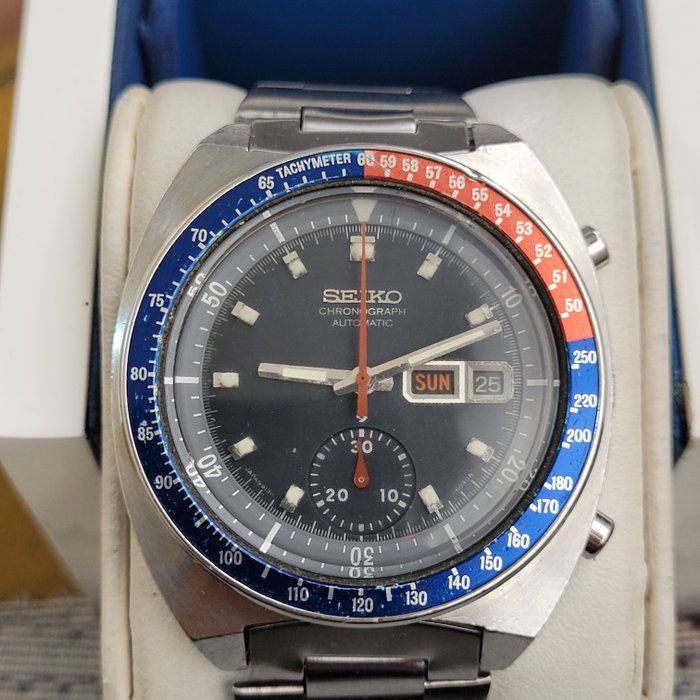 Seiko - Pepsi Cronograph Automatic Men's watch - Mænd - 1970-1979