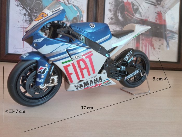 Yamaha YZR-M1 1:12 - Modellmotorcykel - Moto GP Yamaha YZR-M1 - Samling