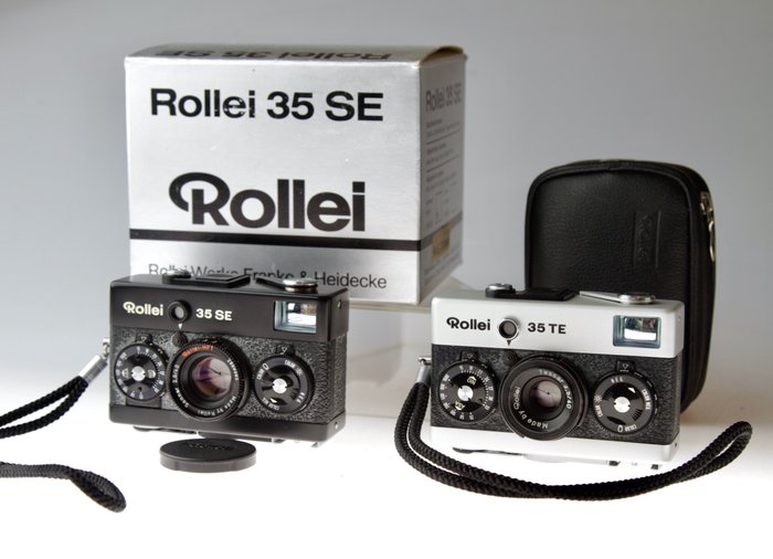 Rollei 35 SE + Rollei 35 TE Sucherkamera