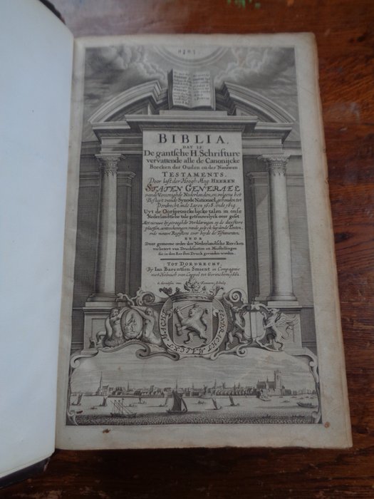 N.N. - [PIRATENDRUK] - Biblia, dat is: de gantsche H. Schrifture, alle de canonijcke boecken (...) - 1643