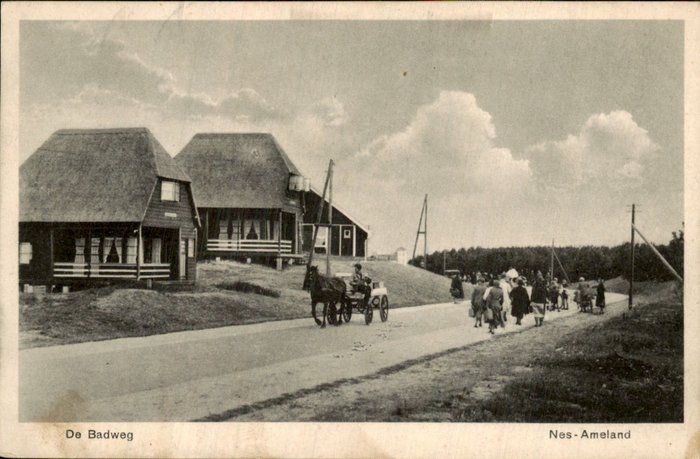 Hollandia - Wadden-szigetek – Ameland - Képeslap (94) - 1900-1960