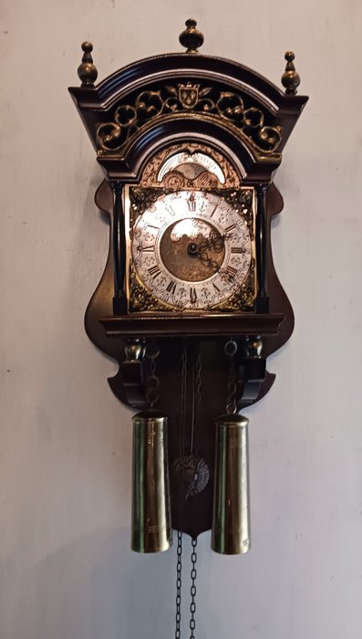 Sallander時鐘 -   木, 黃銅 - 1950-1960