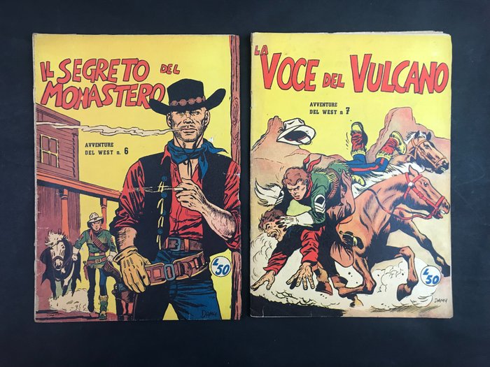 Avventure del West - Sergente York - 2 Comic - 第一版 - 1957