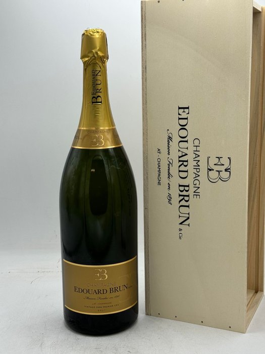 2008 Edouard Brun, Premier Cru - Champagne Brut - 1 Dobbel Magnum / Jeroboam (3,0 L)