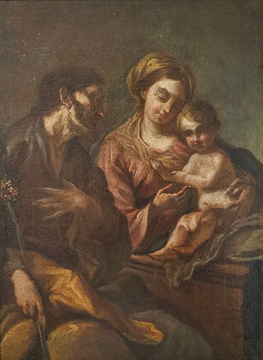 Scuola napoletana (XVII-XVIII) - Sacra Famiglia