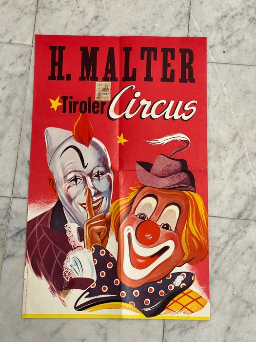 ? - H. Malter . Tiroler Circus . - 1970er Jahre
