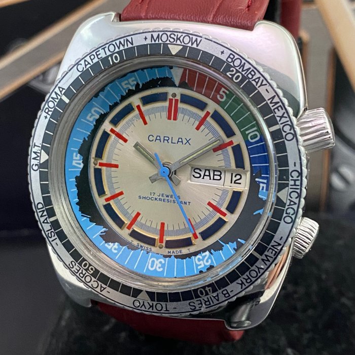Carlax - Vintage GMT Day-Date - 没有保留价 - 男士 - 1970-1979