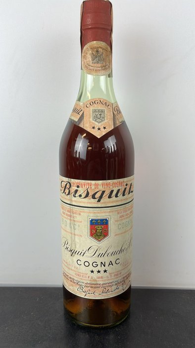 Bisquit - 3 Star Cognac  - b. Jaren 1960 - 73 cl