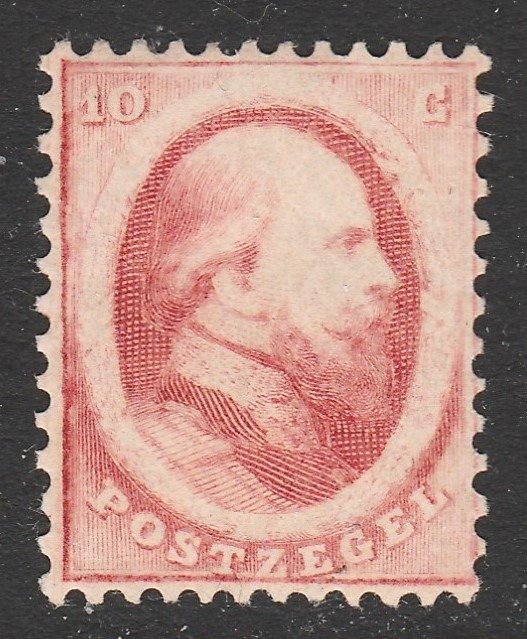 荷蘭 1864 - 國王威廉三世 - NVPH 5