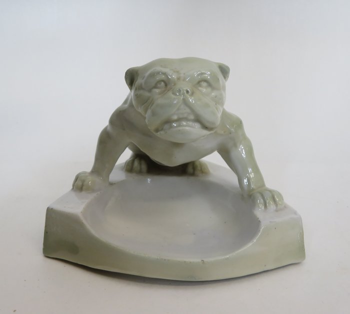 Vide poche bulldog - 小雕像 - 陶器