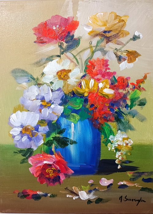 Mario Smeraglia (1977) - Vaso con fiori